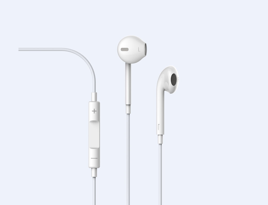 Smart Wired Earphone with Remote and Mic 3.5MM