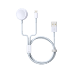2 in 1 Apple Watch Charger - USB-A to Lightning
