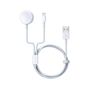 2 in 1 Apple Watch Charger - USB-A to Lightning