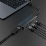 4 in 1 Hub Type-C to HDMI + USB +PD Adaptor Converter