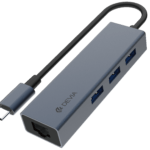 4 in 1 Hub Type-C to RJ45-USB 3.1 Adapter for Laptop