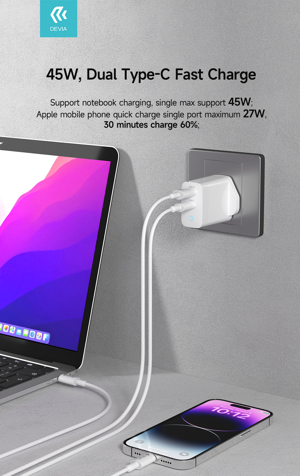 45W USB-C-Fast Charger3
