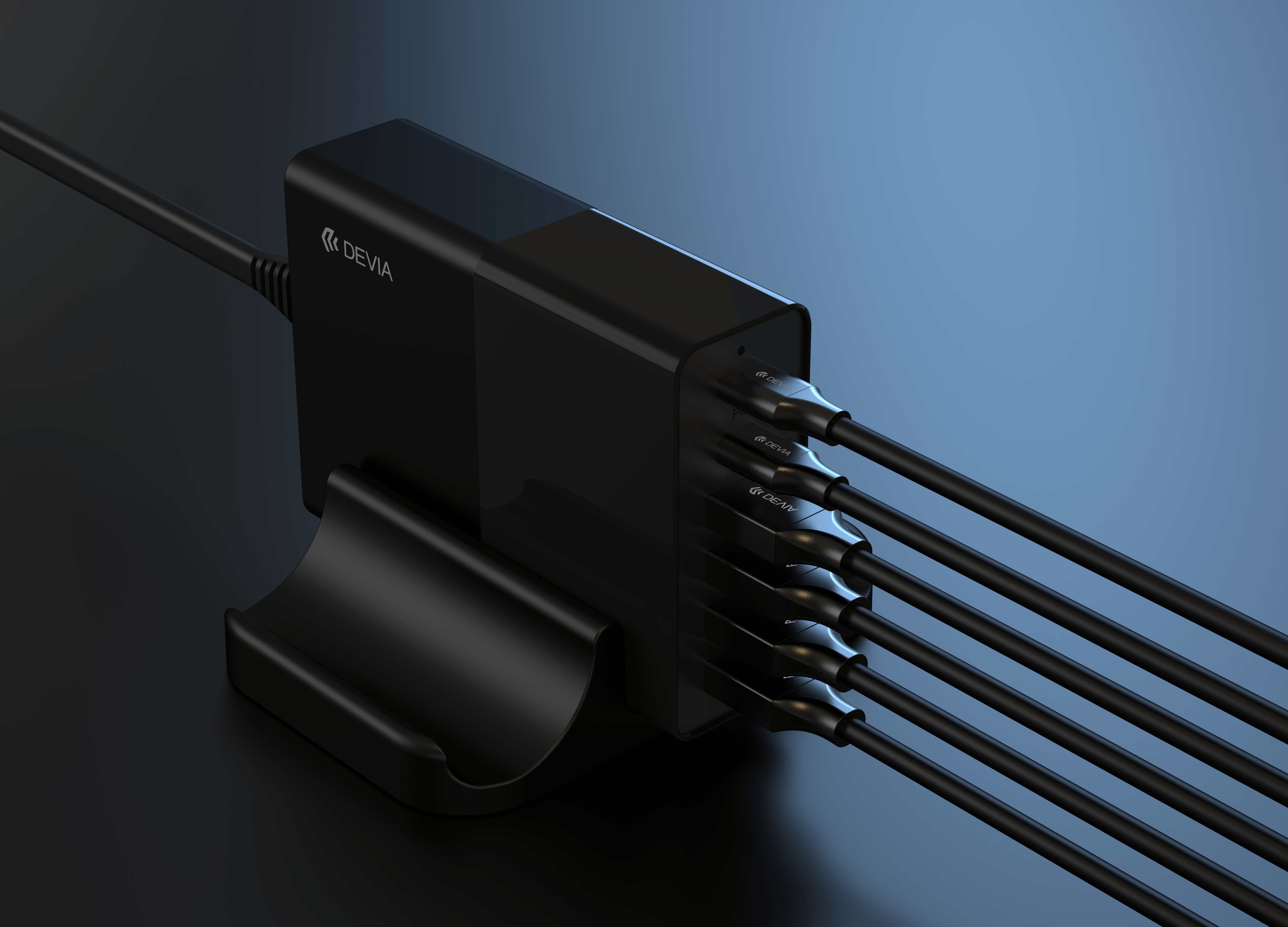 80W Multi-Port Desktop Charger1