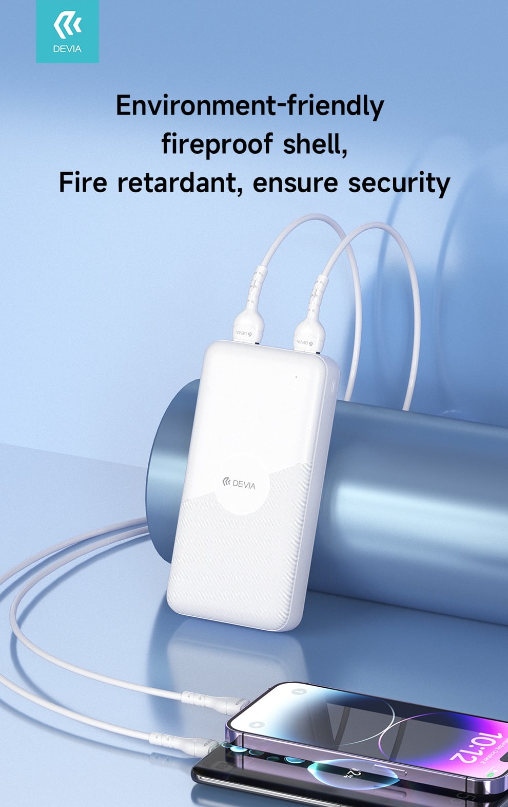 Fast Charge 20000mAh Power Bank - Devia Guardian4