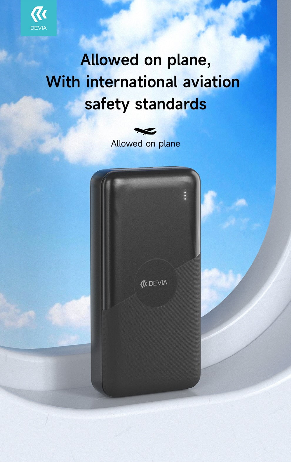 Fast Charge 20000mAh Power Bank - Devia Guardian5