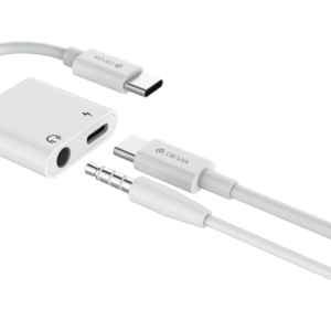 Type-C to Type-C +DC 3.5 Adapter Converter