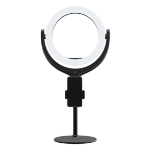 8 Inches Desktop Live Streaming Stand With LED Ring Light 40CM