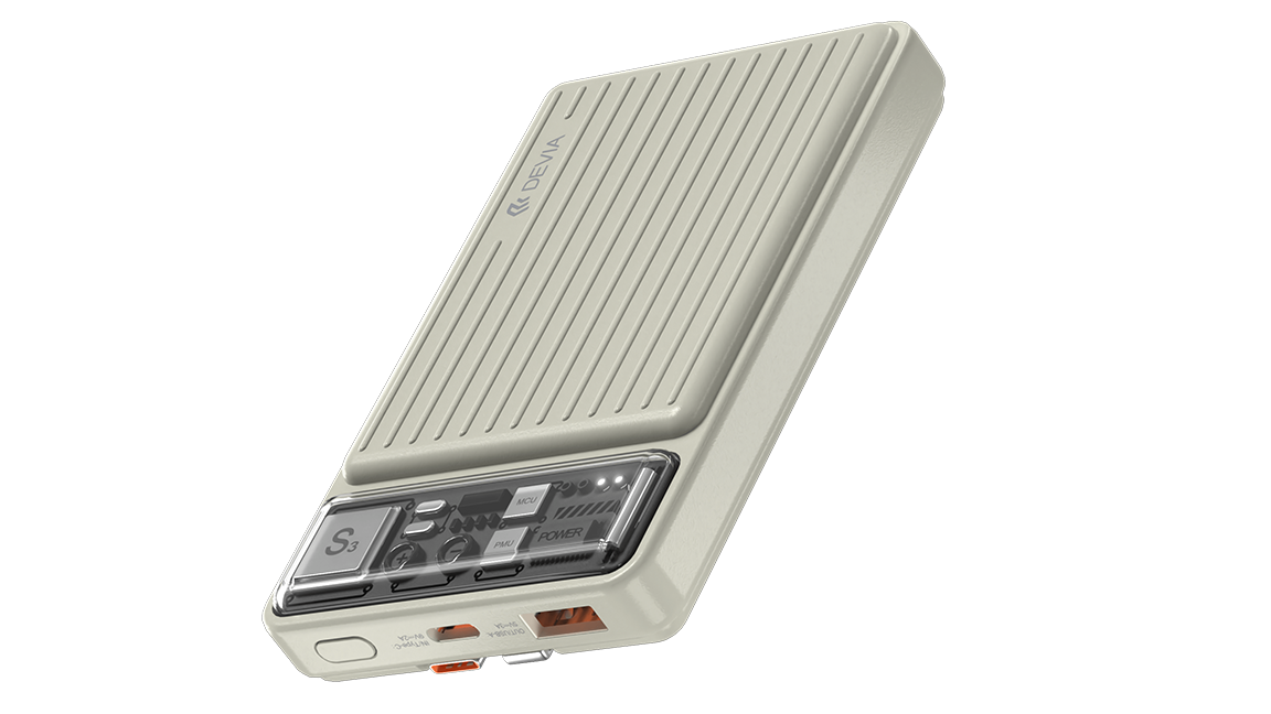 10000mAh 22.5W Power Bank With Dual Cables - Image 3